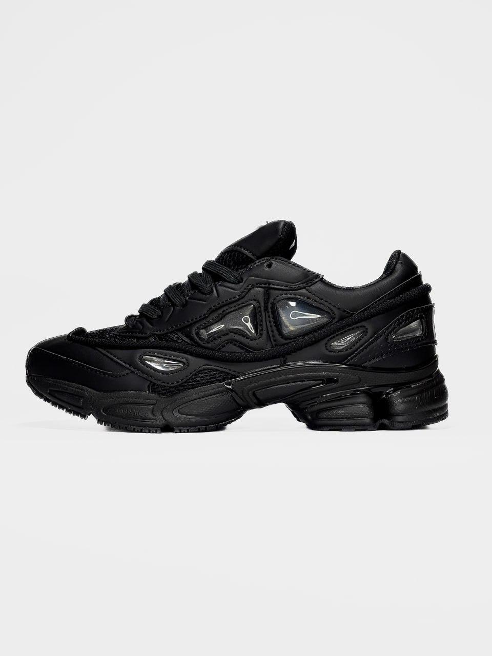 RAF SIMONS  RS OZWEEGO スニーカー Мужские Кроссовки Adidas Raf Simons Ozweego 3 Triple Black цены