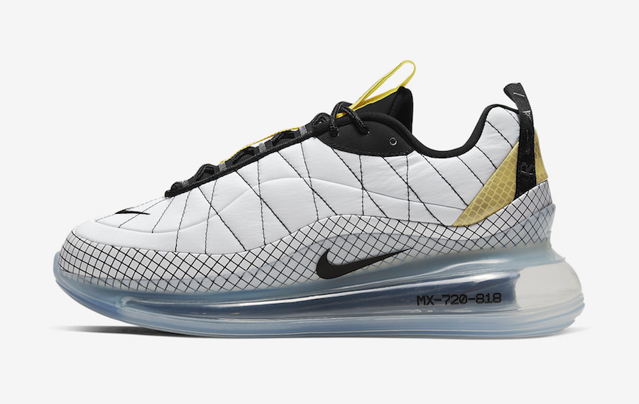 Кросівки NIKE MX 720-818 білі з чорним, розпродаж. Купить Найк аир